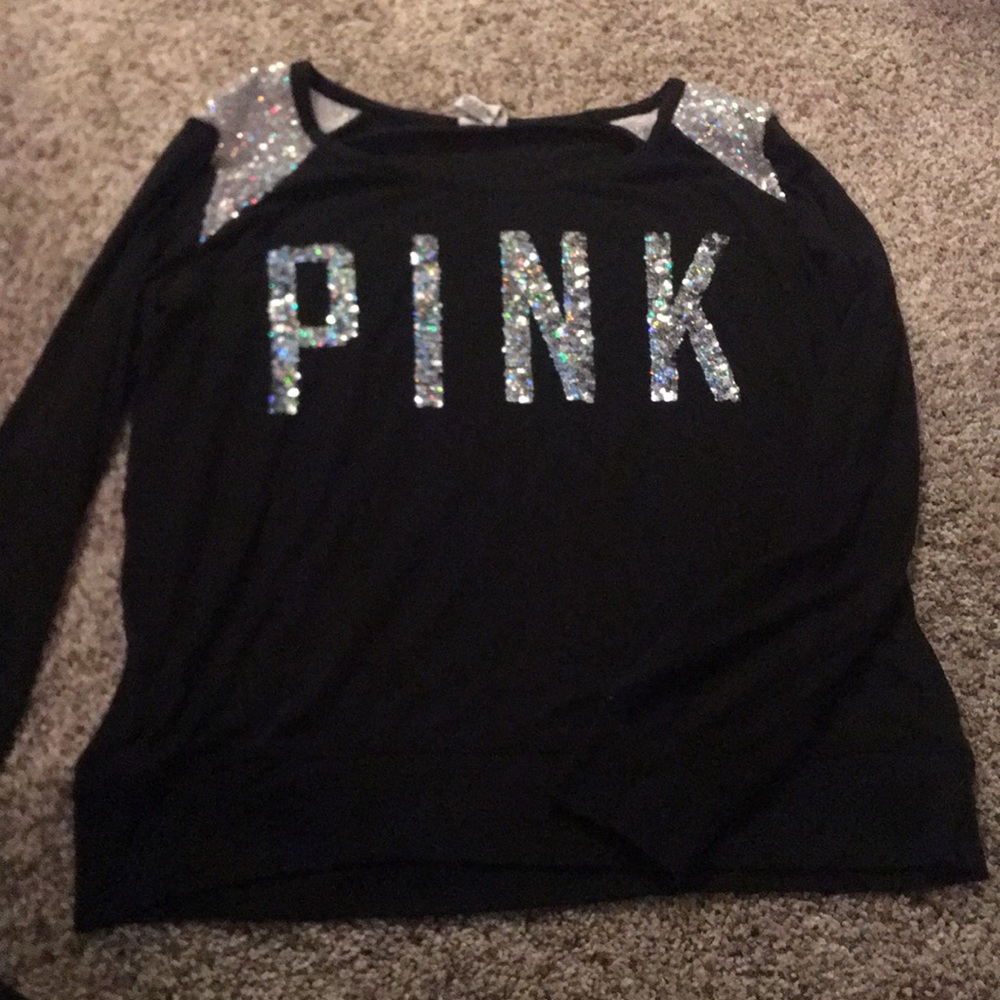Pink long sleeve shirt